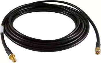 Allnet ANT-CAB-SMAM-SMAF-1000 10m SMA SMA Schwarz Koaxialkabel (ANT-CAB-SMAM-SMAF-1000)