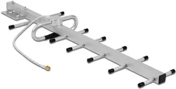 DeLock LPWAN 806 - 896 MHz Yagi Antenne SMA Stecker 10 dBi direktional (12569)