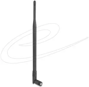 DeLock WiFi-Antenne 2,4GHz RP-SMA Stecker 7dBi omnidirektional (90763)