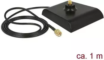 DeLock Magnetfuß für WLAN-Antenne, SMA-Stecker (88973)