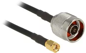 DeLock Antennenkabel N-Stecker > RP-SMA-Stecker CFD200 2m (88940)