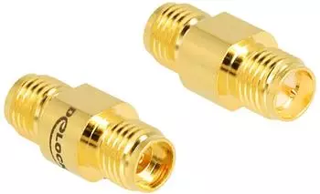 DeLock HF-Adapter RP-SMA-Buchse zu SMA-Buchse (90085)