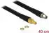 DeLock Antennenkabel RP-SMA-Stecker > RP-SMA-Buchse CFD400 0,4m 50Ω (13012)