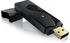 CSL USB WLAN Stick Adapter DualBand, 2,4GHz & 5GHz bis zu 300 Mbit/s, USB 2.0, MU-MIMO, kompatibel mit Windows 7-11, Schwarz (300497)