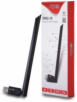 Inter-Tech WLAN USB-Adapter DMG-19, 600 Mbps (11768) Inter-Tech WLAN USB-Adapter DMG-19, 600 Mbps (11768)