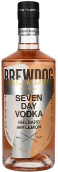 BrewDog Brew Dog LoneWolf Seven Day Rhubarb & Lemon Vodka 0,7 Liter 40 % Vol.