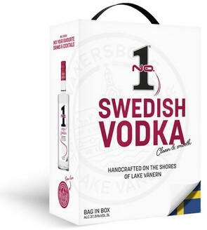 NO.1 No. 1 Premium Vodka Bag in Box 3 Liter 37,5 % Vol.