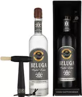 Beluga Gold Line 40% Vol. 0,7l in Geschenkbox aus Leder mit Pinsel, Grundpreis: