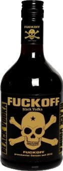 Fuckoff Black Vodka 0,7l 40%