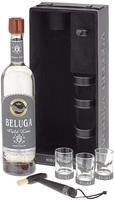 Beluga Gold Line 40% Vol. 0,7l in Geschenkbox aus Leder mit Pinsel, Grundpreis:
