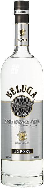 Beluga Noble 1l 40% Export Travel Edition + GB