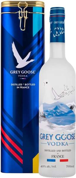 Grey Goose 0,7l 40% in Tinbox