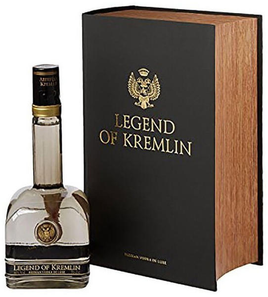 Legend of Kremlin Russian Vodka De Luxe Black Book 0,7l 40%