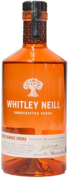 Whitley Neill Handcrafted Blood Orange Vodka 43% 0,7l