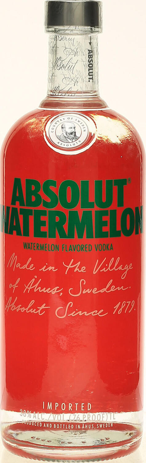 Absolut WATERMELON Flavored Vodka 1l 38% Test TOP Angebote ab 19,93 €  (Oktober 2023)