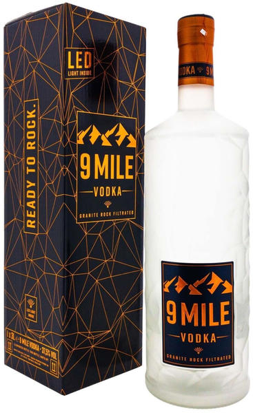 Granite Rock Distillery 9 Mile Vodka 37,5% 3,0l LED