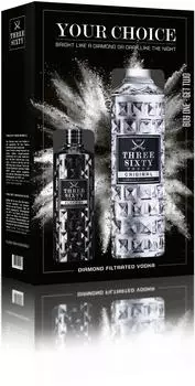 Three Sixty 3l 37,5% + Black 42 0,5l Three Sixty 3l 37,5% + Black 42 0,5l