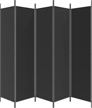 vidaXL Paravent 5-tlg. Stoff 250x200cm (350189)