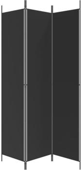 vidaXL Raumteiler 3-tlg. Stoff 150x220cm (350197)