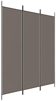 vidaXL Raumteiler 3-tlg. Stoff 150x220cm (350196)