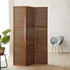 Homestyle4u Paravent Sondergröße 2 m Höhe Indoor (3-teilig) 120 cm x 200 cm x 2 cm