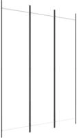vidaXL 3-tlg. Paravent Wei&szlig; 150x200 cm Stoff