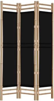 vidaXL Paravent Faltbar Bambus und Canvas (350627)