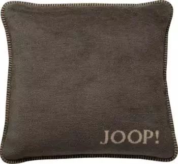 Joop! Melange Doubleface 50x50cm kastanie/cashew