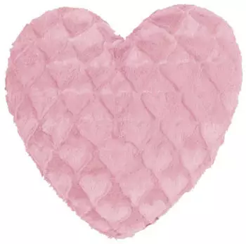 Magma Heimtex Fluffy Hearts 35x40cm weiß