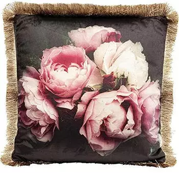KARE Design-Kissen Roses 45x45 cm Polyester Rosa
