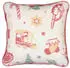 Villeroy & Boch Toy's Delight Allover 50x50 cm ohne Füllung beige/rot