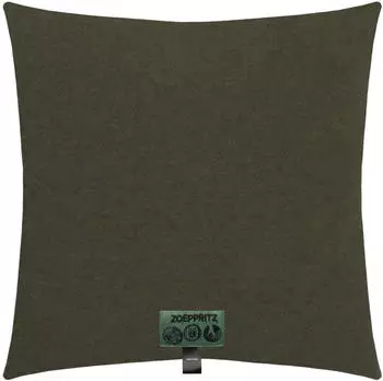 Zoeppritz Soft-Fleece Kissenhülle 702291 40 x 40 cm Olive Branch