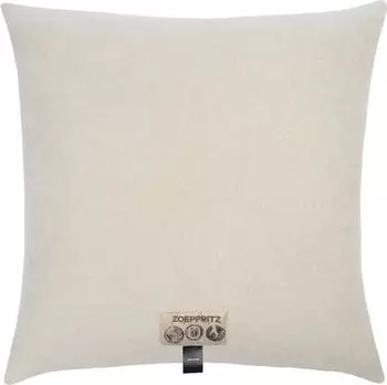 Zoeppritz Soft-Fleece Kissenhülle 702291 40 x 40 cm Clay
