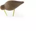 Normann Copenhagen Shorebird Walnuss-Messing Klein