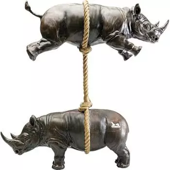 KARE Deko Figur Artistic Rhino 46cm