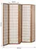 Homestyle4u 5-tlg. Paravent in Braun 220x175 cm 165