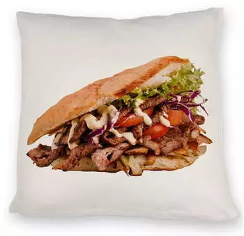 speecheese Dekokissen Fast Food Döner Kebab Kissen