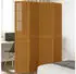 vidaXL 4 Tlg Raumteiler Braun Massivholz Paulownia 358819