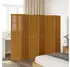 vidaXL 6 Tlg Raumteiler Braun Massivholz Paulownia 358826