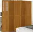vidaXL 5 Tlg Raumteiler Braun Massivholz Paulownia 358822