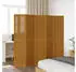 vidaXL 5 Tlg Raumteiler Braun Massivholz Paulownia 358822