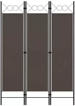 vidaXL 3 Tlg Raumteiler Anthrazit 120 x 180 cm 320701