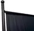 QUICK STAR Paravent Outdoor Wetterfest 180x178cm Schwarz (47738)