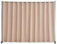 VEVOR Raumteiler Trennwand Paravent Stellwand Einzelpanel, Tragbarer...