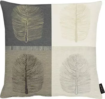 Apelt Kissen Loftstyle 45x45 cm Mischgewebe Grau Taupe