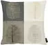 Apelt Kissen Loftstyle 45x45 cm Mischgewebe Grau Taupe