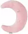 Roba Kuschelkissen Mond 25x8x30 cm rosa