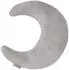 Roba Kuschelkissen Mond 25x8x30 cm grau