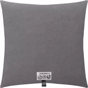 Zoeppritz Soft-Fleece Kissenh&uuml;lle 702291 40 x 40 cm Titanium