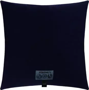 Zoeppritz Soft-Fleece Kissenh&uuml;lle 702291 40 x 40 cm Dark Marina